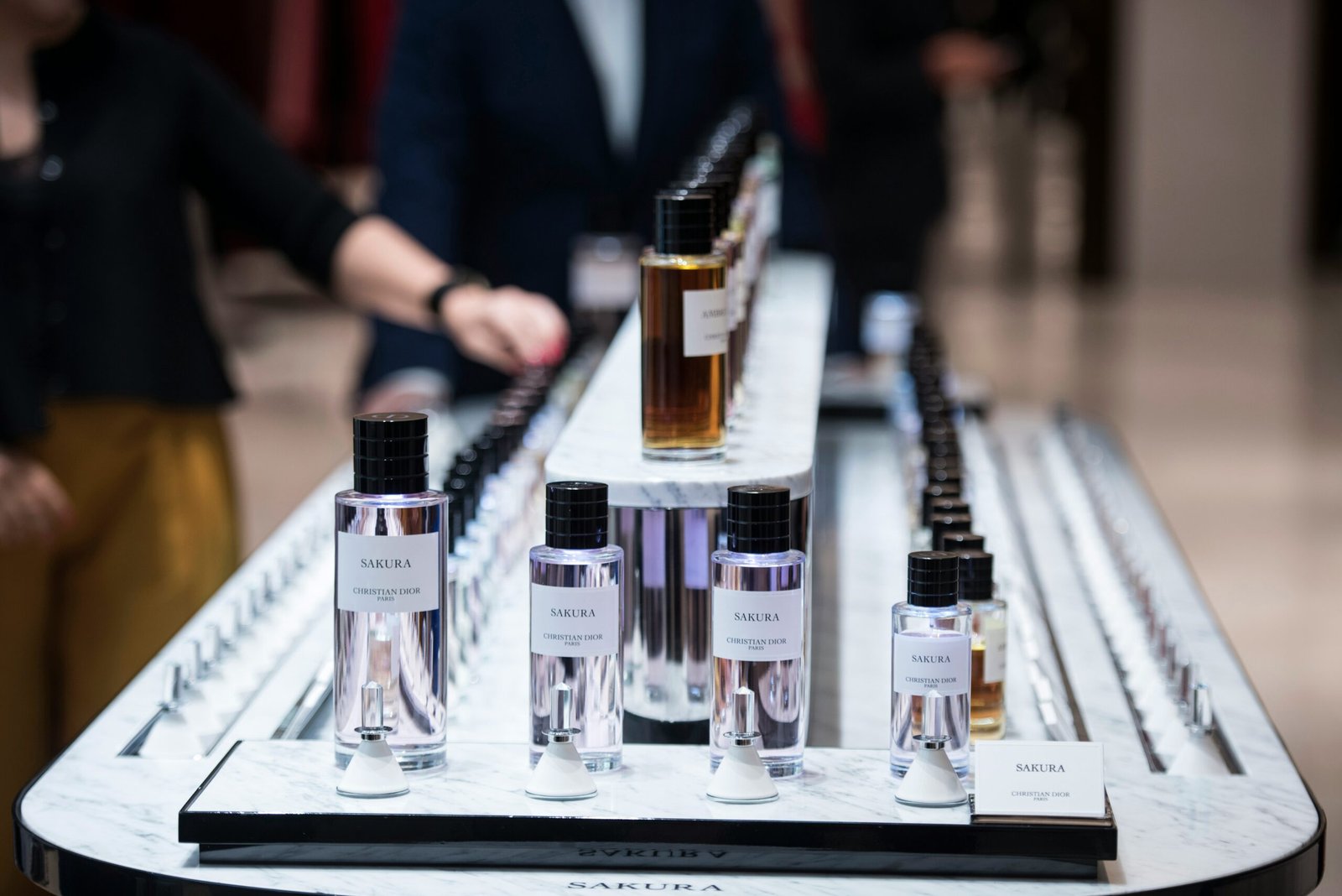 clear glass bottles on table